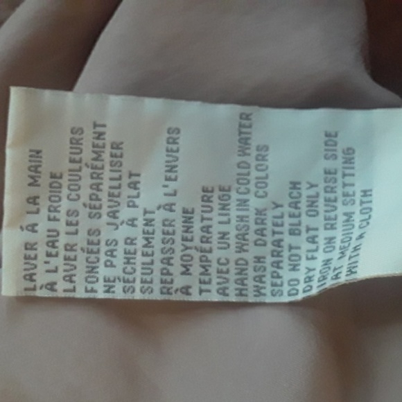 Jacob Connexion Silk Blush Sequin Tank Top Size Extra Small Cami - Picture 10 of 10